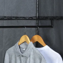 Gifi Rangement|Armoire dressing gris