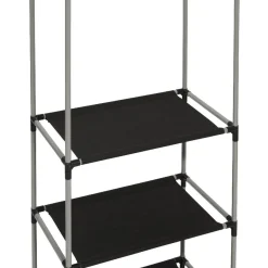 Gifi Rangement|Armoire dressing gris et noir