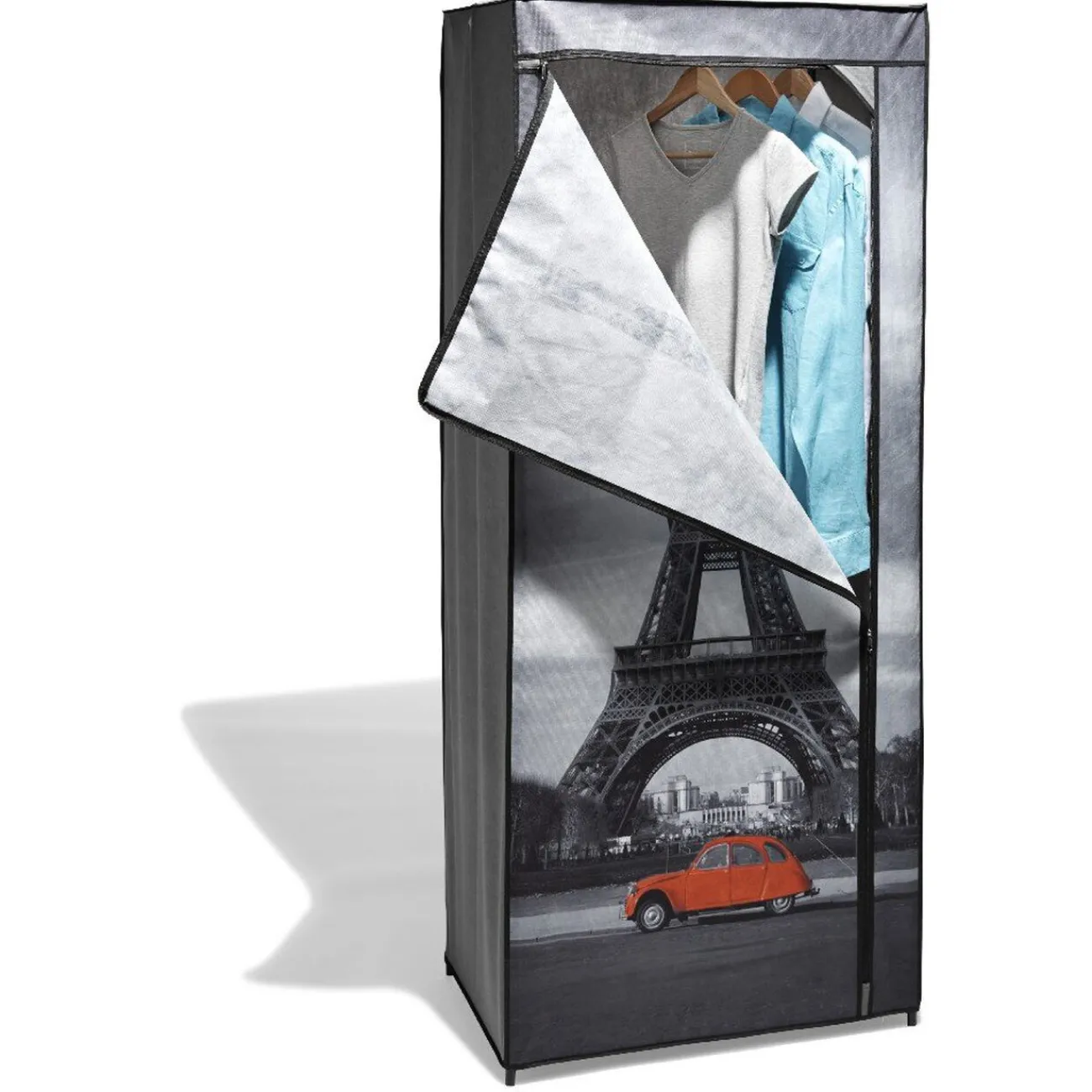 Gifi Rangement|Armoire dressing simple design Tour Eiffel