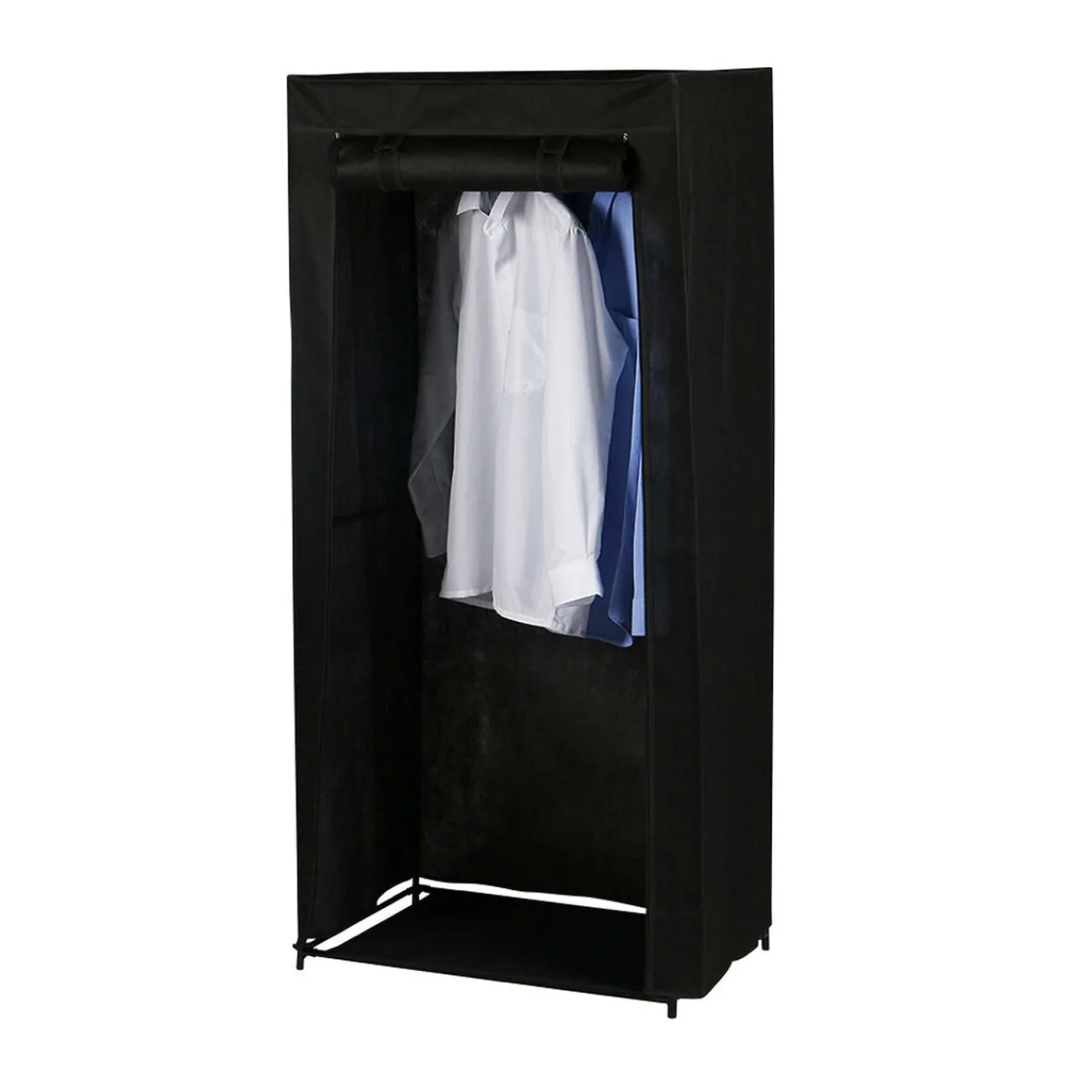 Gifi Rangement|Armoire penderie en tissu noir