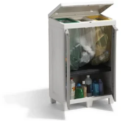 Gifi Nettoyage Et Entretien|Armoire poubelle tri sélectif
