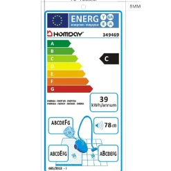 Gifi Nettoyage Et Entretien|Aspirateur avec sac Homday 2 L