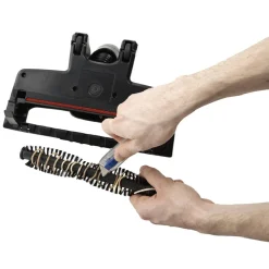 Gifi Nettoyage Et Entretien|Aspirateur balai sans sac 2 en 1 gris et rouge Homday