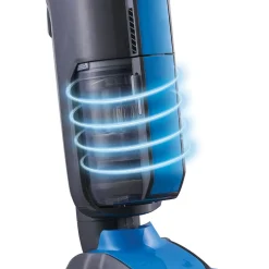 Gifi Nettoyage Et Entretien|Aspirateur lavant Homday 3en1 cyclone à vapeur noir et bleu