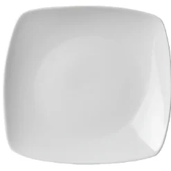 Gifi Assiette à dessert carrée blanche