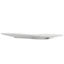 Gifi Assiette à dessert carrée blanche