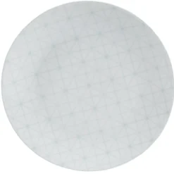 Gifi Assiette à dessert design géométrique dépareillé x4