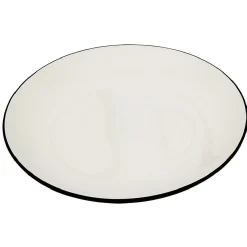 Gifi Assiette à dessert en porcelaine extérieur coloré