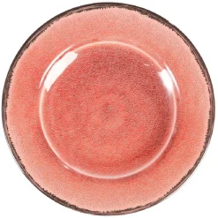 Gifi Assiette à dessert mélaminé effet craquelé