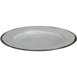 Gifi Assiette à dessert mélaminé effet craquelé