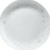 Gifi Assiette à dessert motifs étoiles blanche