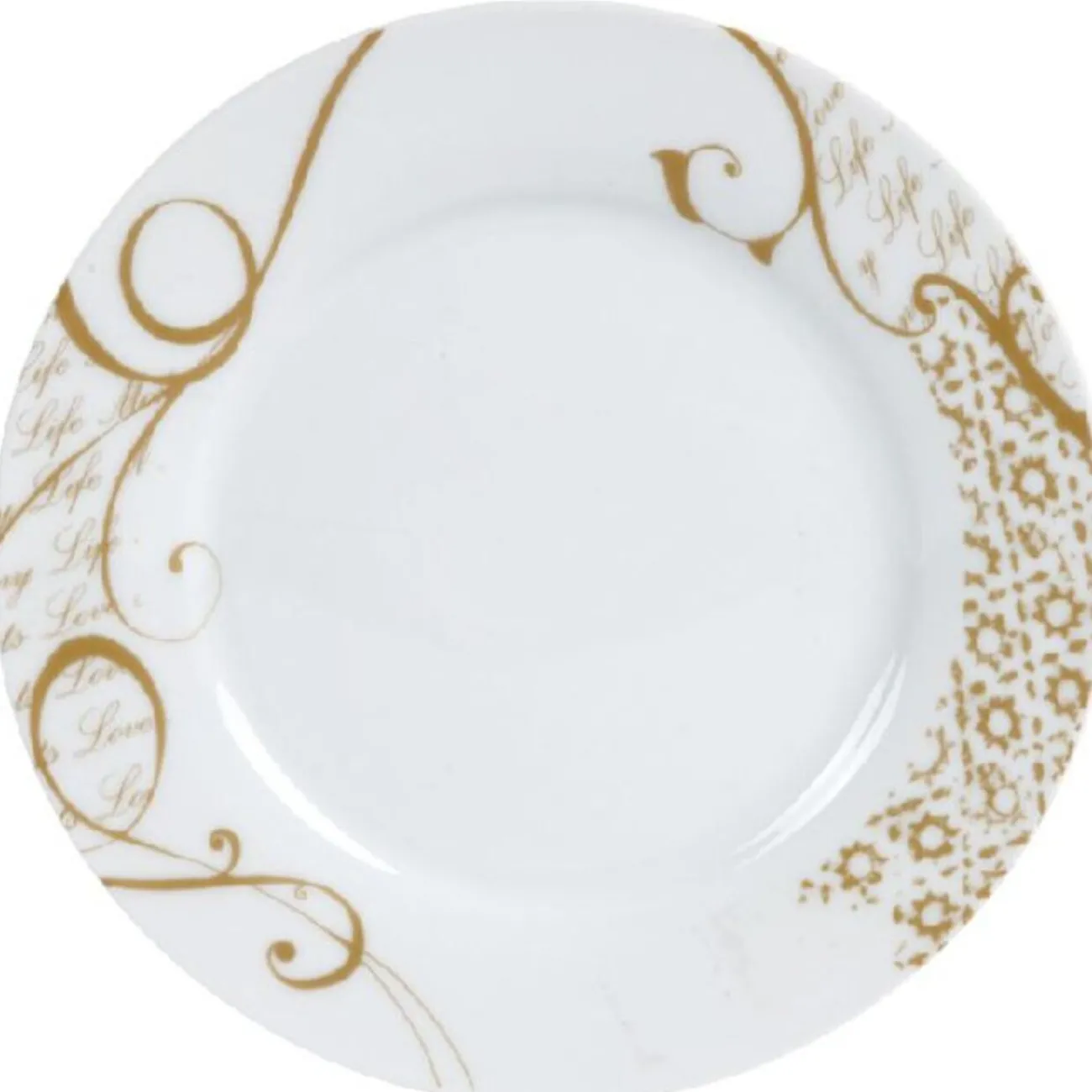 Gifi Assiette à dessert porcelaine