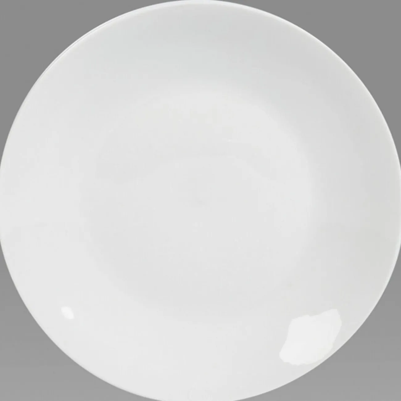 Gifi Assiette à dessert ronde blanche