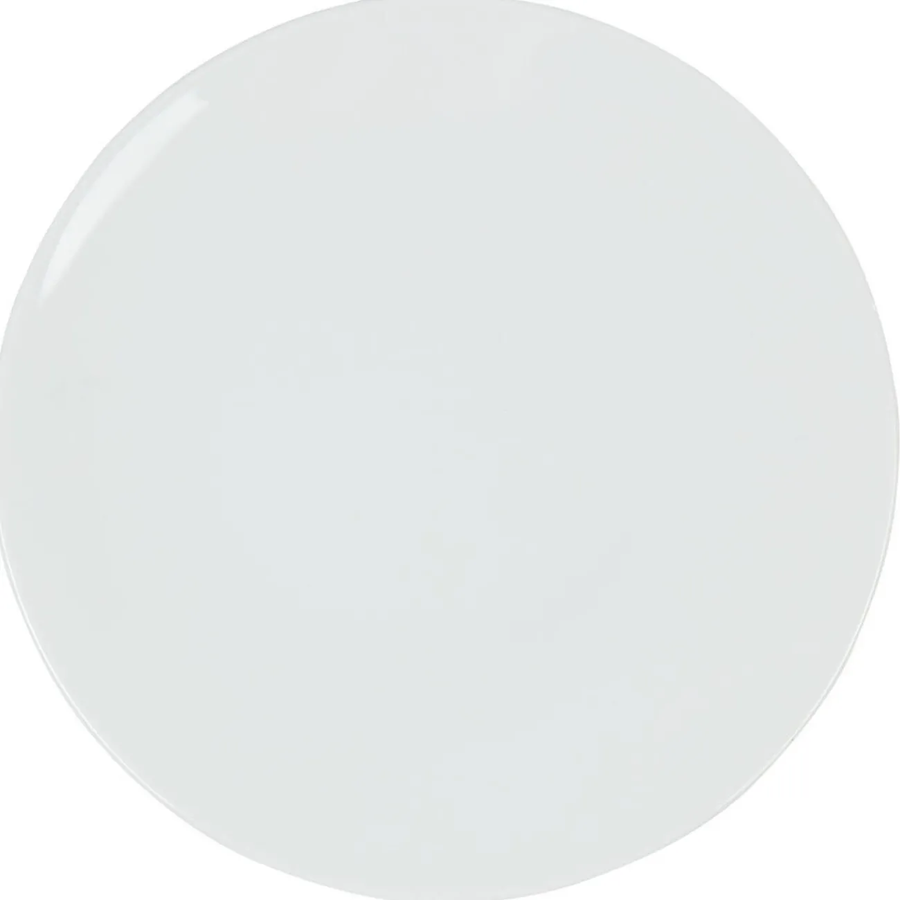 Gifi Assiette à dessert ronde blanche