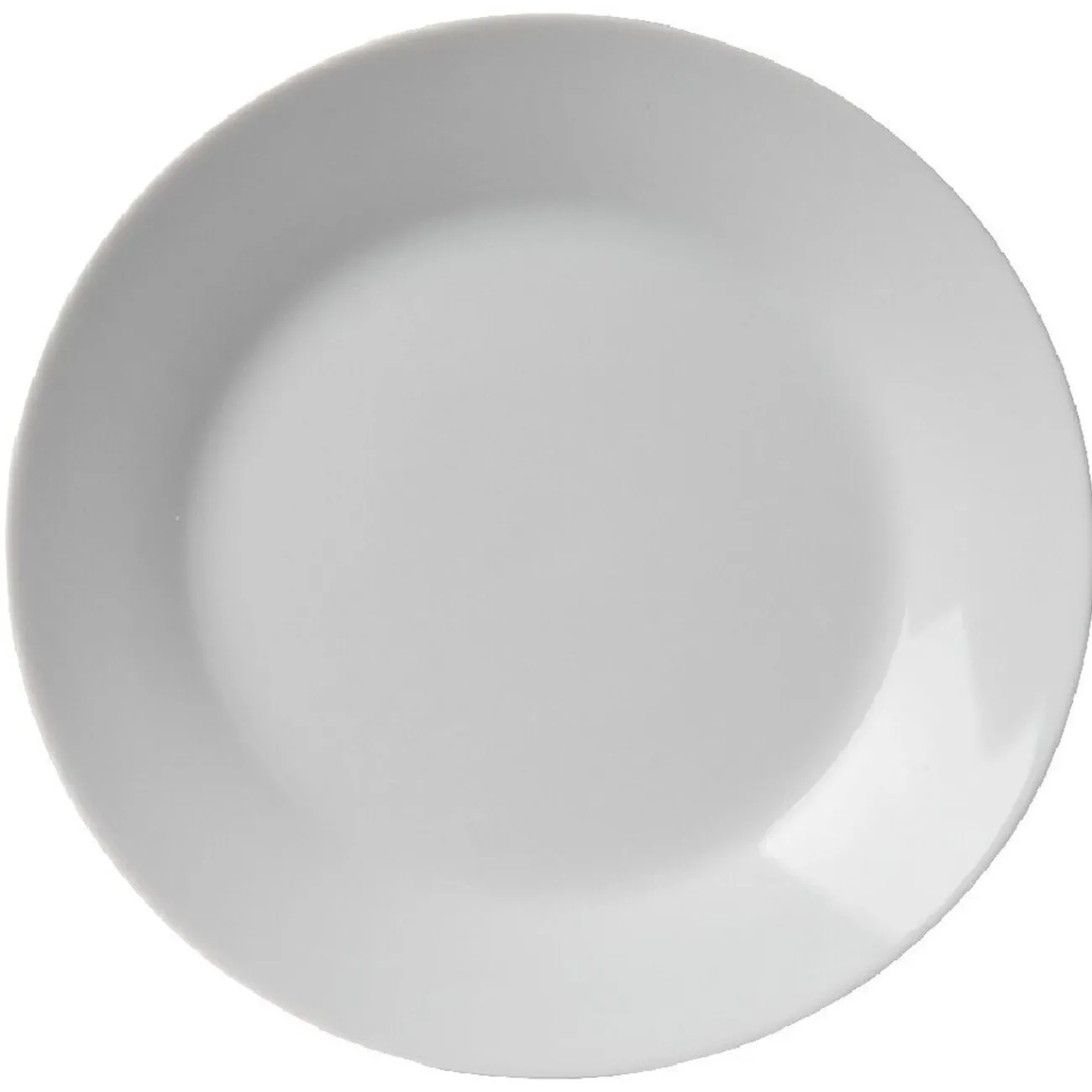 Gifi Assiette à dessert ronde blanche