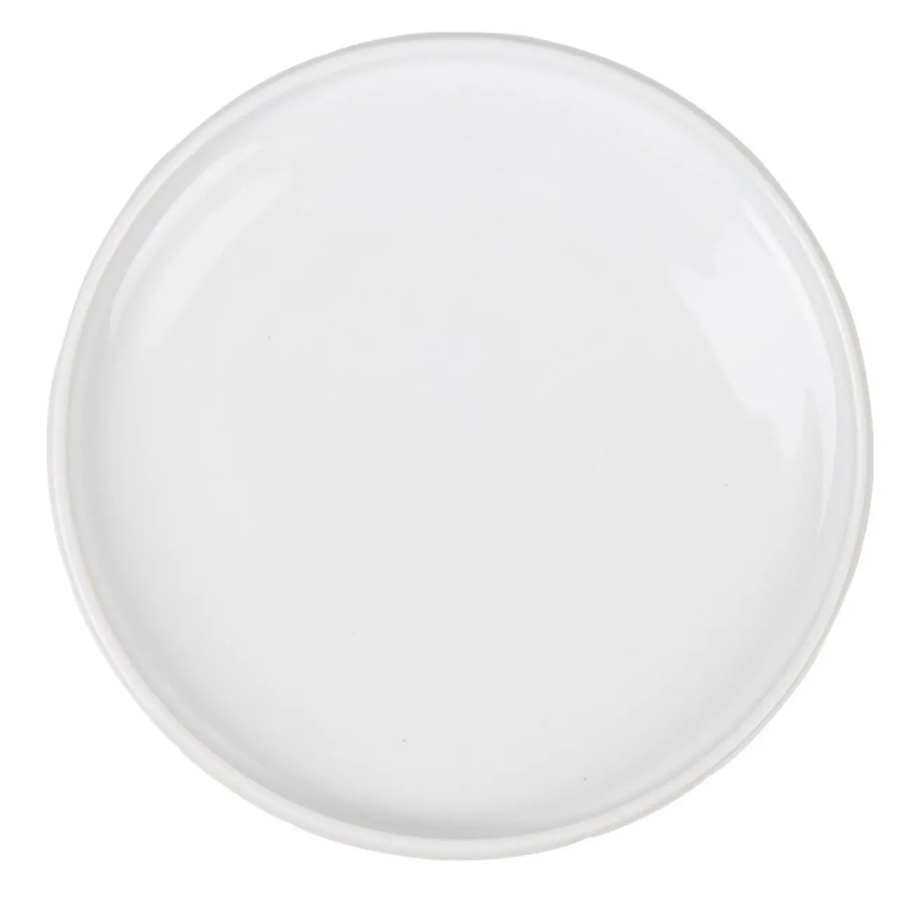 Gifi Assiette à dessert ronde blanche Terra