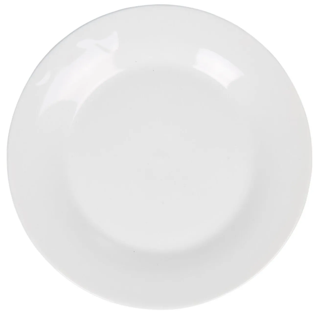 Gifi Assiette à dessert ronde blanche