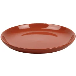 Gifi Assiette à dessert ronde corail unie