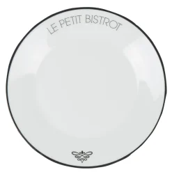 Gifi Assiette à dessert ronde Le petit bistrot