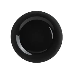 Gifi Assiette à dessert ronde Luminarc noire Zana