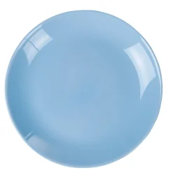 Gifi Assiette à dessert ronde Luminarc unie bleu clair Diwali