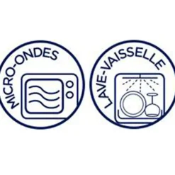 Gifi Assiette à dessert ronde Luminarc unie noire Diwali