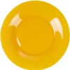 Gifi Assiette à dessert ronde Luminarc unie jaune moutarde Zana