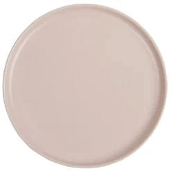 Gifi Assiette à dessert ronde Nordic porcelaine rose