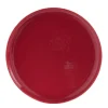 Gifi Assiette à dessert ronde Oslo rouge