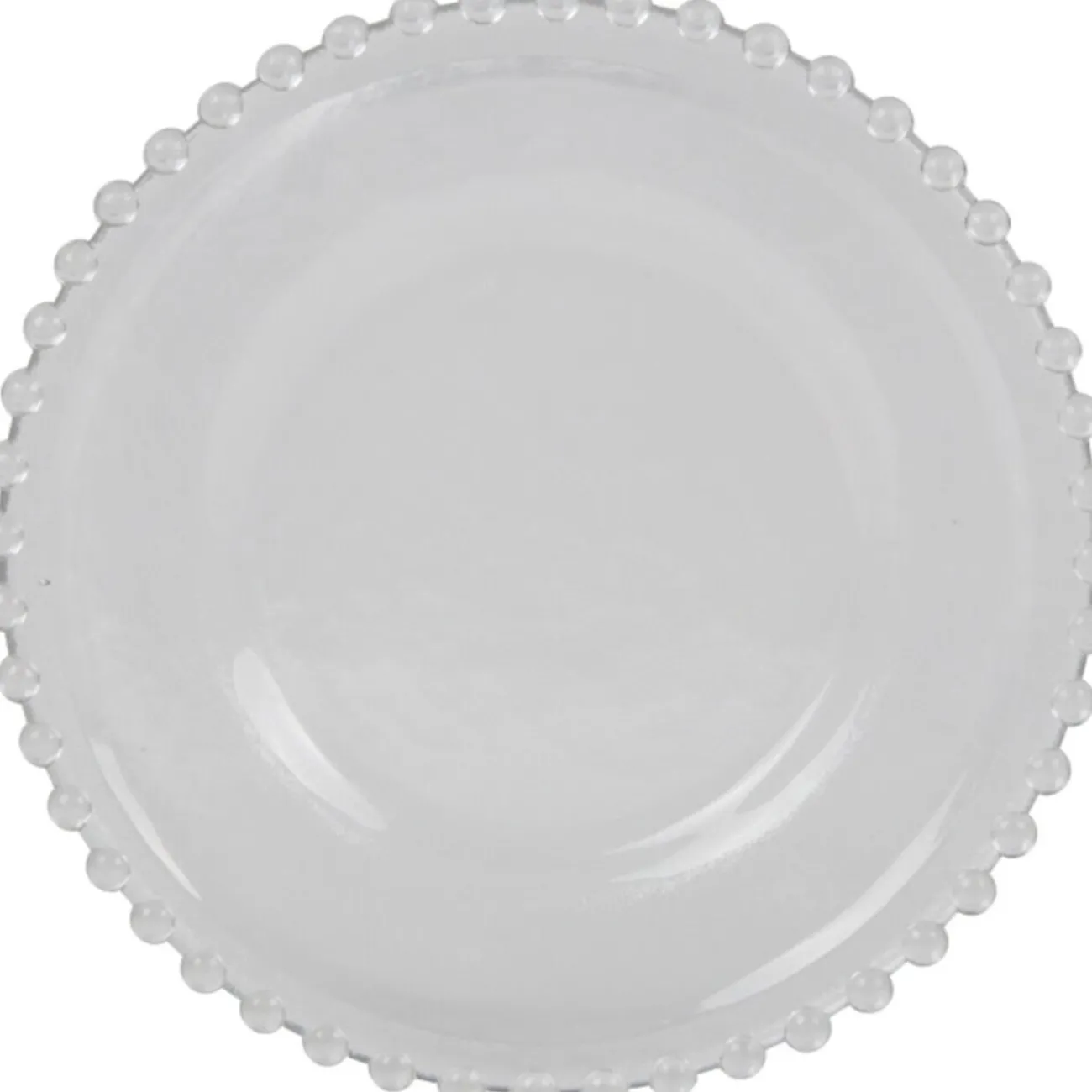 Gifi Assiette à dessert transparente