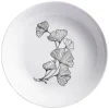 Gifi Assiette creuse décor fleur blanc noir