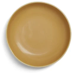 Gifi Assiette creuse en faïence vert Ø20xH4cm