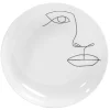 Gifi Assiette creuse en porcelaine blanche