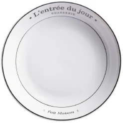 Gifi Assiette creuse Le plat du jour