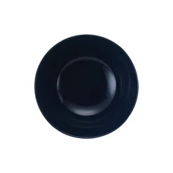 Gifi Assiette creuse motif feuillage bleu et blanc