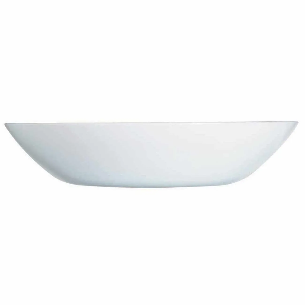 Gifi Assiette creuse ronde Ø20cm Luminarc opale blanche
