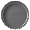 Gifi Assiette de dégustation creuse ronde grise