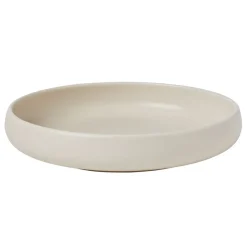 Gifi Assiette de dégustation creuse ronde blanche