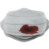 Gifi Assiette dessert coquelicot flower