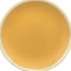 Gifi Assiette dessert ocre bordure blanche