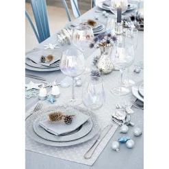 Gifi Assiette plate argenté