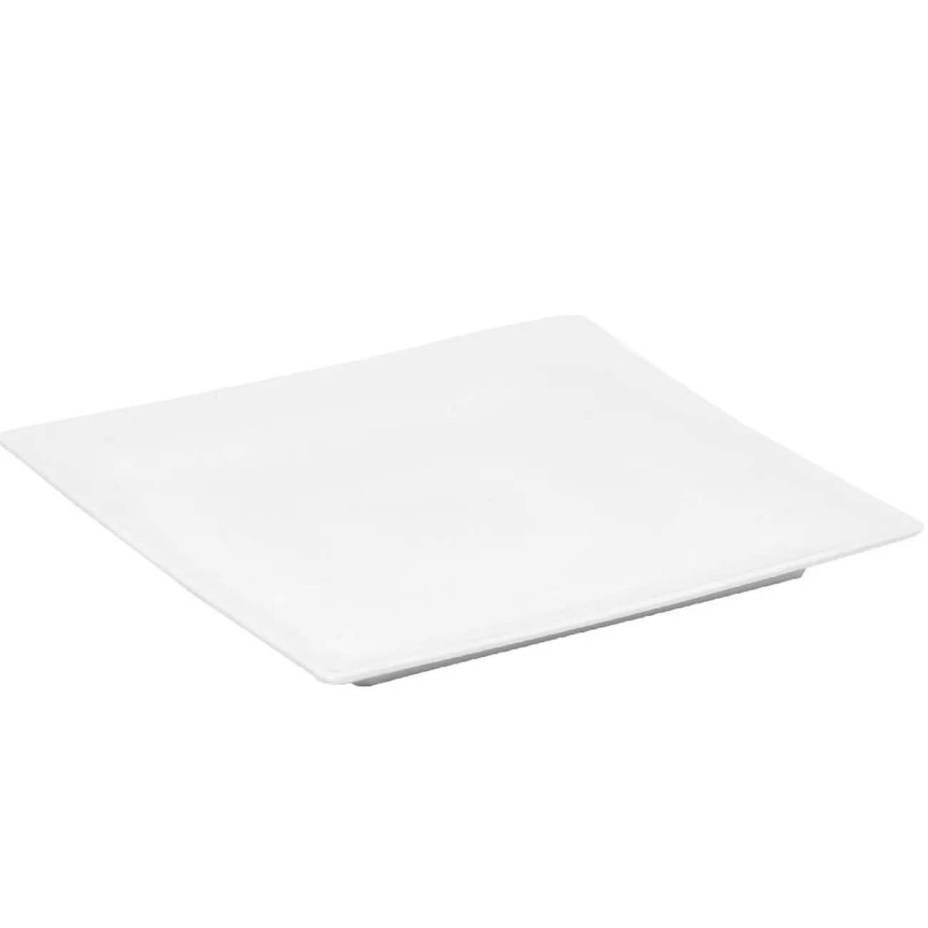 Gifi Assiette plate blanche carrée