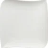 Gifi Assiette plate blanche porcelaine