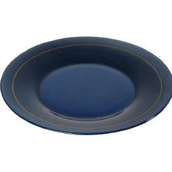 Gifi Assiette plate bleu nuit