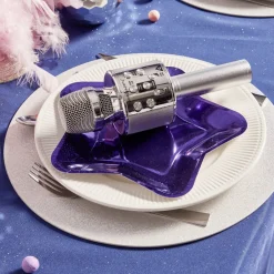 Gifi Assiette plate Colombe en porcelaine blanche Ø27,5cm