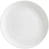 Gifi Assiette plate en céramique blanc Ø27cm
