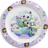 Gifi Assiette plate enfant Gabby et la Maison Magique plastique Ø22cm