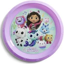 Gifi Assiette plate enfant Gabby et la Maison Magique plastique Ø21cm