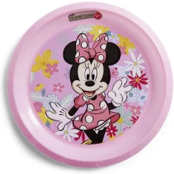 Gifi Assiette plate enfant Minnie Mouse plastique Ø21cm