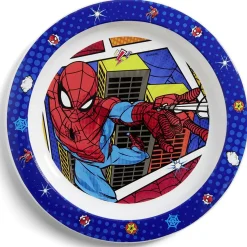 Gifi Assiette plate enfant Spiderman plastique Ø22cm